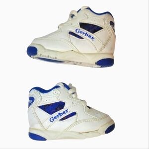 Gerber Vintage Baby High Top Sneakers; Gender Neutral